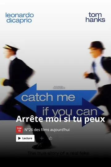 Affiche Arrête-moi si tu peux : l'arnaque au placement porte un uniforme